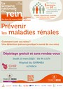 Affiche dépistage maladie des reins 13/03/2025