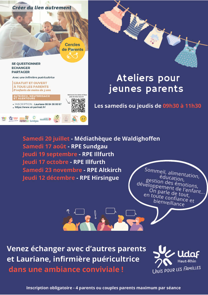 Atelier pour jeunes parents