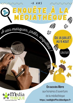 Enquête à la médiathèque