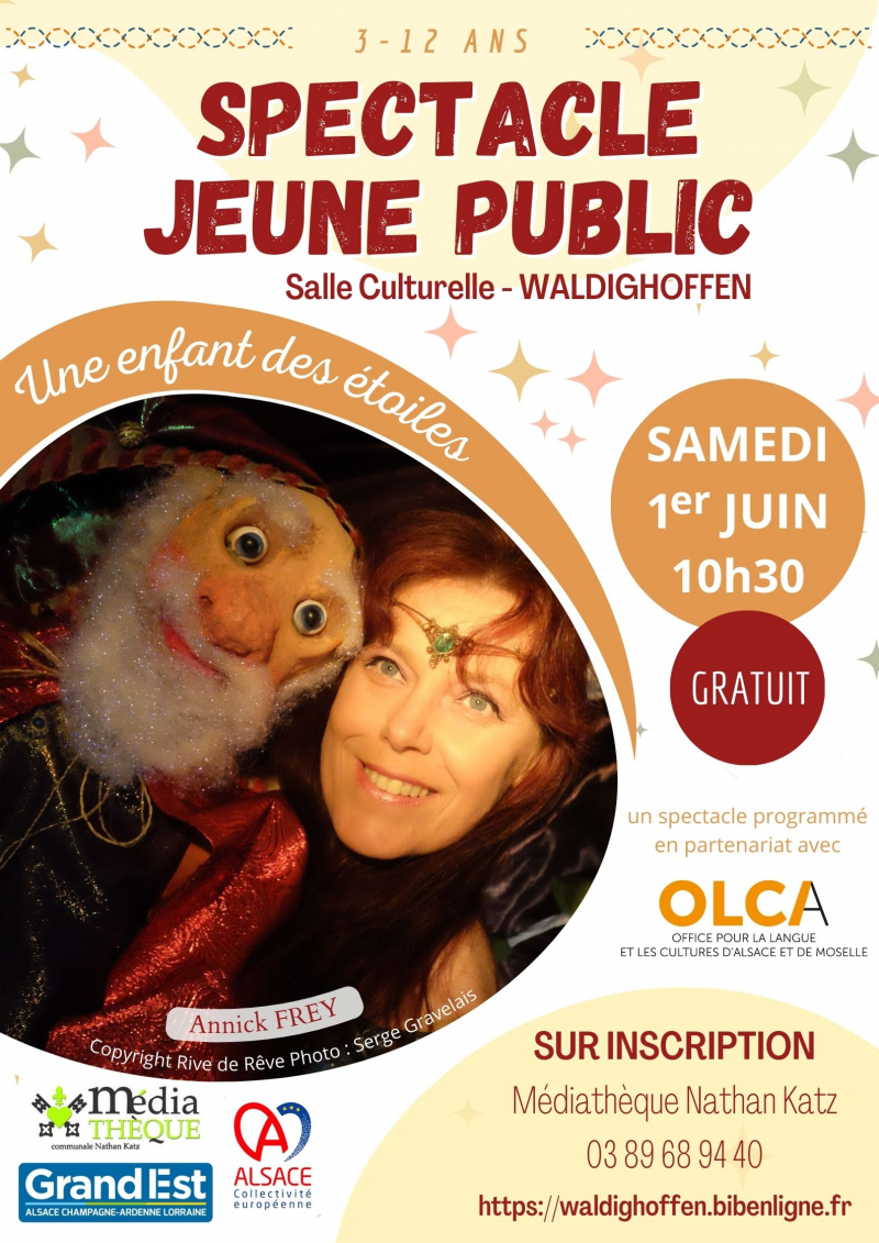 Spectacle jeune public : Une enfant des étoiles