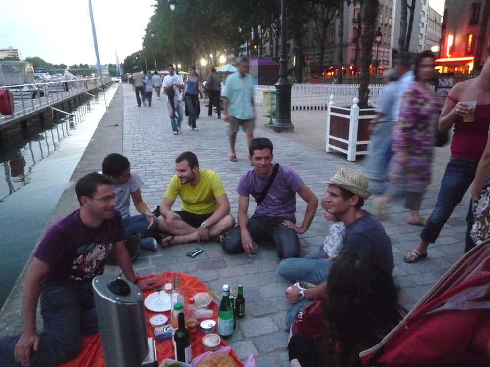 Sur les bords de la Seine