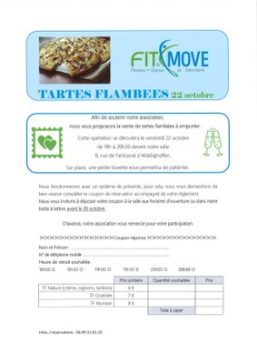 Vente de tartes flambées