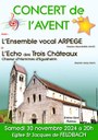 Affiche concert de l'Avent